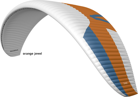 Skywalk Sage – barva Orange Jewel