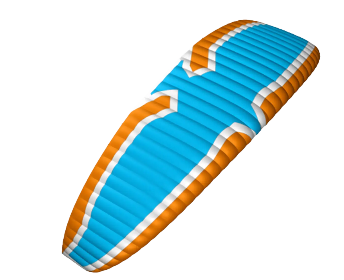 Level Wings Flex – barva Flex Blue